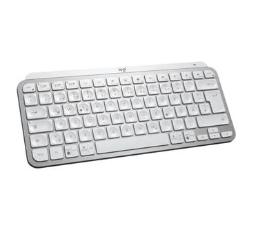 Logitech Bluetooth MXKEYS MINI WRLS ILLUMINATO KB GRIGIO PALE - DEU - CENTRALE