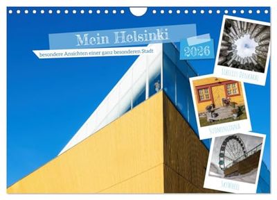 Mein Helsinki (Wandkalender 2026 DIN A4 quer), CALVENDO Monatskalender: Die Fotografin zeigt besondere Ansichten einer ganz besonderen Stadt.