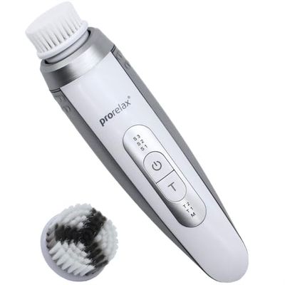 Prorelax Detergente Viso Sonic, Elegante Spazzola per il Viso con Tecnologia a Impulsi Acustici all'Avanguardia