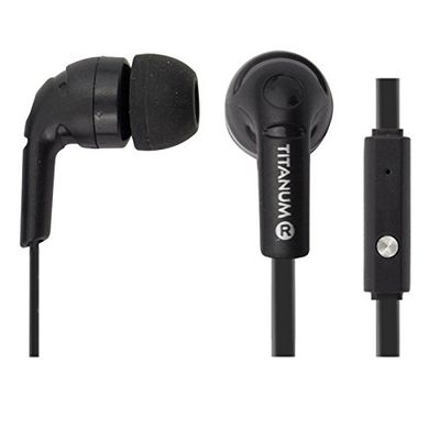 Esperanza IT Accesories TITANUM TH109K Stereo Oortelefoon met microfoon ZWART