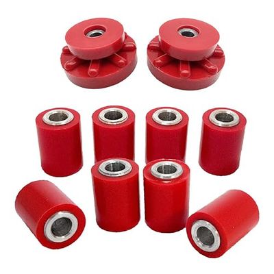 PSB Bushings - Kit Completo per Braccio Trasversale Posteriore e Ammortizzatore Posteriore in Poliuretano - Compatibile con Mini Cooper/Countryman/Paceman/R50/52/53/55/56/57/58/59/60/61 2001-2016