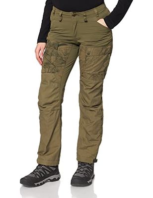 FJÄLLRÄVEN FJÄLLRÄVEN, Lappland Pantalon hybrid W byxor för kvinnor Camo Vert-vert Laurel 46