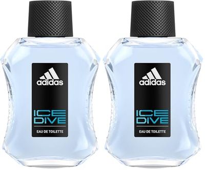 Adidas Ice Dive Eau de Toilette 100ml (Pack of 2)