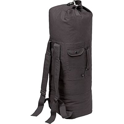 Mil-Tec Mixte Marin Us avec Bretelles Pes Sac a dos, Noir, Taille unique EU