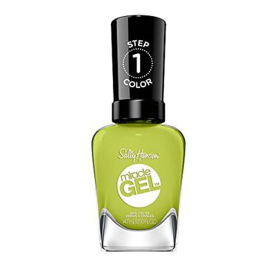 Sally Hansen Miracle Gel, Cactus Makes Perfect, Gel-Like Nail Polish, NO UV Light Required, Chip-Resistant, Long Lasting - Up to 8 days, Easy to Use, Salon Quality Results, Vegan Formula, 14.7ml