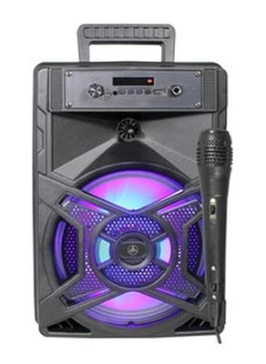 Altavoz Bluetooth inalámbrico Karaoke 10W, micrófono Integrado, conexión fácil, Ideal para Fiestas y Entretenimiento en casa.