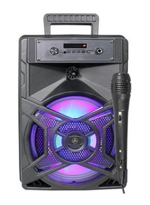 Altoparlante portatile 8 W. Funzione karaoke.