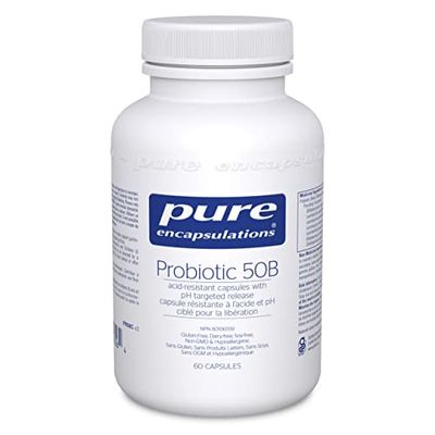 Pure Encapsulations Probiotic 50B (Dairy and Soy-free) 60 caps