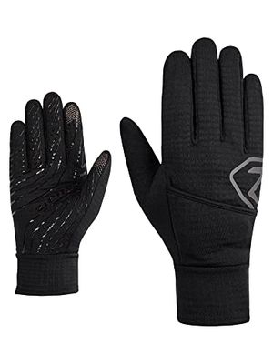Ziener Ivano Touch Guanti da uomo, per il tempo libero, funzionali, per attività all'aria aperta, colore nero, 6,5