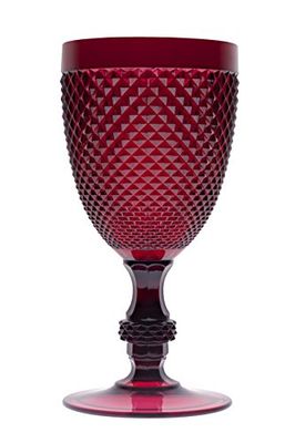 Excelsa Diamond Calice 39 cl, Rosso, 9.2x9.2x18.5 cm