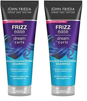 John Frieda Frizz Ease Dream Curls Shampoo, 250 ml (Pack of 2)