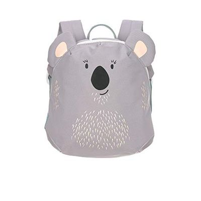 LÄSSIG Petit sac à dos pour enfants pour la crèche Sac à dos avec sangle de poitrine, 20 x 9.5 x 24 cm, 3,5 L/Tiny Backpack Koala