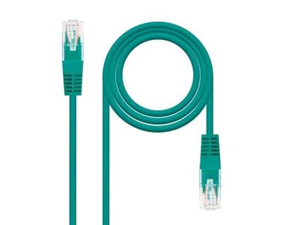Câble réseau - Tuyau RJ45 UTP Cat6 AWG24 de 0,30 m de long, couleur vert, idéal pour des connexions rapides et efficaces
