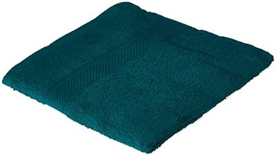 De Witte Lietaer - 194848, Set di 6 asciugamani da bagno, in cotone, Verde petrolio (Vert Canard), 100 x 50 cm