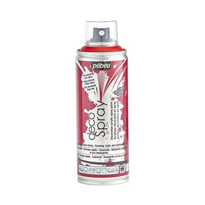PEBEO decospray, 200 ml, Colore: Rosso