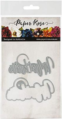 PAPER ROSE -3PL Paper Rose Dies, Mother's Layered Word, One Size