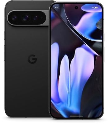 Google Pixel 9 Pro XL - 5G Smartphone - Dual-SIM - RAM 16 GB / Interner Speicher 1 TB - OLED-Display - 6.8" - 2992 x 1344 pixels (120 Hz) - Triple-Kamera 50 MP, 48 MP, 48 MP - front camera 42 MP - Obsidian