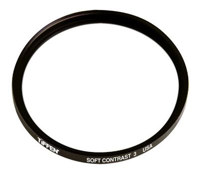 TiffenSoft Contrast 3 filter, zwart, 82mm