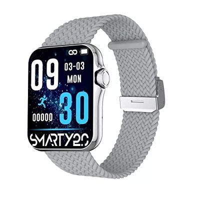 SMARTY 2.0 Smart Watch SW028C04, Zilver, Modern, Zilver, Modern