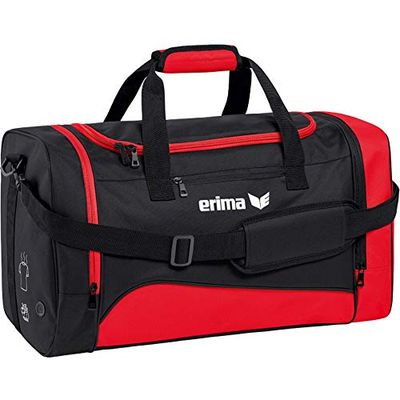 erima Sporttasche Mala desportiva, 55 cm, 49,5 liters, vermelho (Rot/preto), Vermelho (Rot/Schwarz), Saco de desporto
