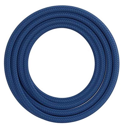 Calex - Cordino avvolgente in tessuto, 60 W, 250 V, lunghezza 1,5 m, colore: Blu