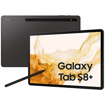 Samsung Galaxy Tab S8+ 12,4 inch 5G RAM 8GB 256GB Tablet Android 12 Graphite [Italiaanse versie] 2022