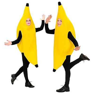 W WIDMANN MILANO Party Fashion - costume bambino banana, pianta, costumi in maschera