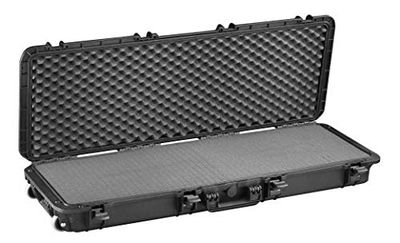 Panaro Plastic Max Cases, Airtight Case with High Density Cubette Sponge No Gender Black, XL