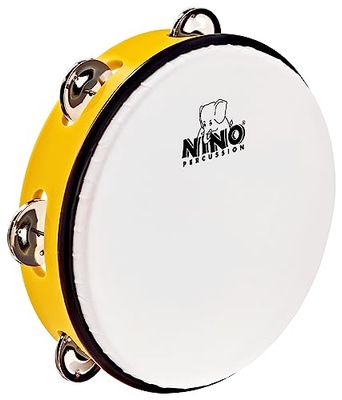 Nino Percussion ABS Tambourine 8 "- Giallo (Nino51Y)