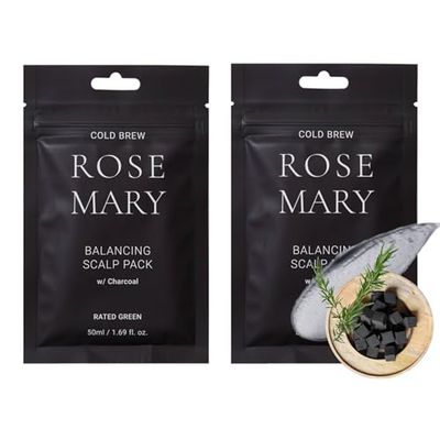 RATED Grön kall bröst rosmarin balanserande skalpack W/kolkol 50 ml