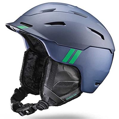 Julbo PROMETHEE Casque de Ski Adulte Unisexe, Bleu, Tour de tête 58-62 cm