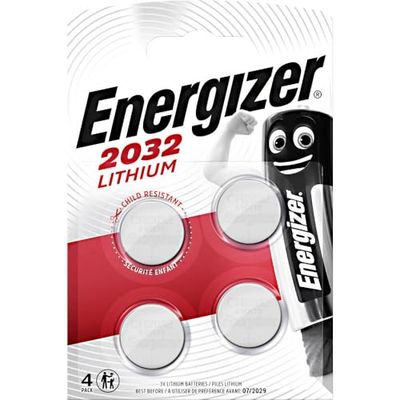 ENERGIZER PILAS ESPECIALES CR2023 Batterie al Litio, Confezione da 4, Grigio
