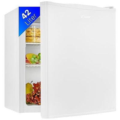 Bomann, Réfrigérateur 42L Blanc, Butée de porte à droite, Réversible, KB7346, Blanc