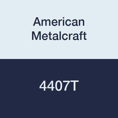 American Metalcraft 4407T Shaker Top, acier inoxydable, fendue à épices