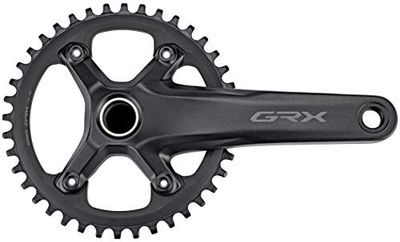 Shimano GRX Unisex's FCRX600111A0 Bromsar och växelström, svart, 40 tänder