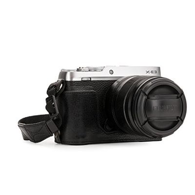 MegaGear MG1342 Ever Ready Capa para câmara Fujifilm X-E3 (com correia e acesso a baterias), cor preta