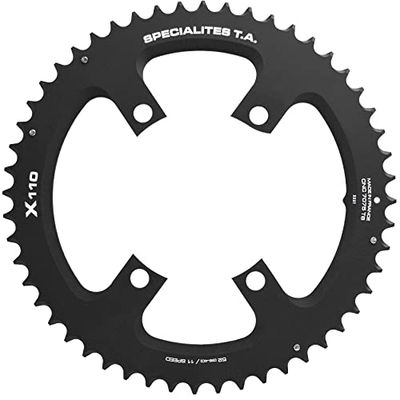 Spécialités TA X110 4 Bras 110 x 11 x Anneaux de chaîne, Noir, extérieur 42T