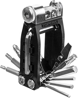 Topeak Ninja16+ Ninunisex gereedschapsset, zwart, 16 functies