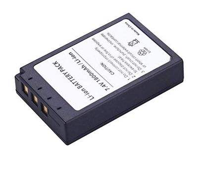 amsahr Grade A Celle della batteria (1600 mAh, 7.4 V) per Olympus Grigio