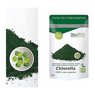 Biotona Chlorella Raw 200Gr. Bio 1 Unit 300 g