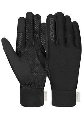 Reusch Karayel Windstopper® Touch-TEC Antivento e molto traspiranti, unisex, per uomini e donne, compatibili con touch screen per il funzionamento di cellulari e tablet