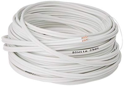 Pro Power 14512 10 m Speaker kabel, 2 Core 13 Strand, Wit, 10 m