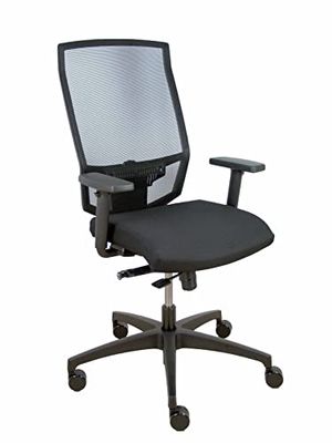 Sovica 8436586625887 Silla de Oficina, Poliuretano termoplástico, Negro, Estandar