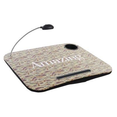 BANDEJA LED PVC 48X38X7 PAISLEY BEIGE