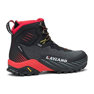 Kayland 018022480 DUKE MID GTX Hiking shoe Homme BLACK RED EU 40