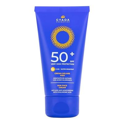 GYADA COSMETICS, Solare Spray Viso Corpo Baby SPF50+ Protezione Molto Alta, Nutriente, Crema Solare per Bambini e Pelli Sensibili, Assorbimento Rapido, Resistente all'Acqua, Non Unge, 150 ml