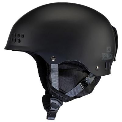K2 Phase Pro Black Casque de Ski/Snowboard pour Hommes, Noir, L-XL