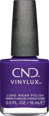 CND Smalto Vinylux Battle Royal, n. 484, colore lilla, resistente ai graffi e ad asciugatura rapida, collezione Queen Tessential