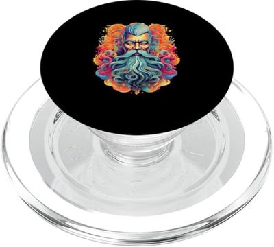 Confucio Psicodélico PopSockets PopGrip para MagSafe
