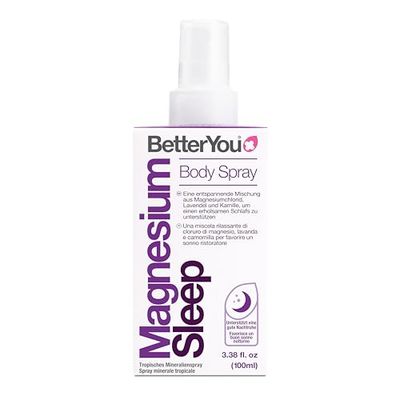 BetterYou Spray Corpo al Magnesio per il Sonno, Con Cloruro di Magnesio Zechstein e Oli Essenziali, Integratore di Magnesio, Ausilio Naturale per Dormire, Senza Olio di Palma, 100 ml (600 Spruzzi)